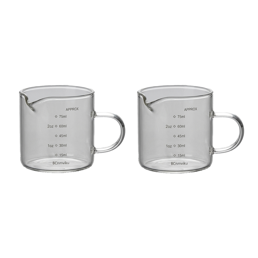 Espresso Shot Glass - Bicchiere per espresso con indicatore di