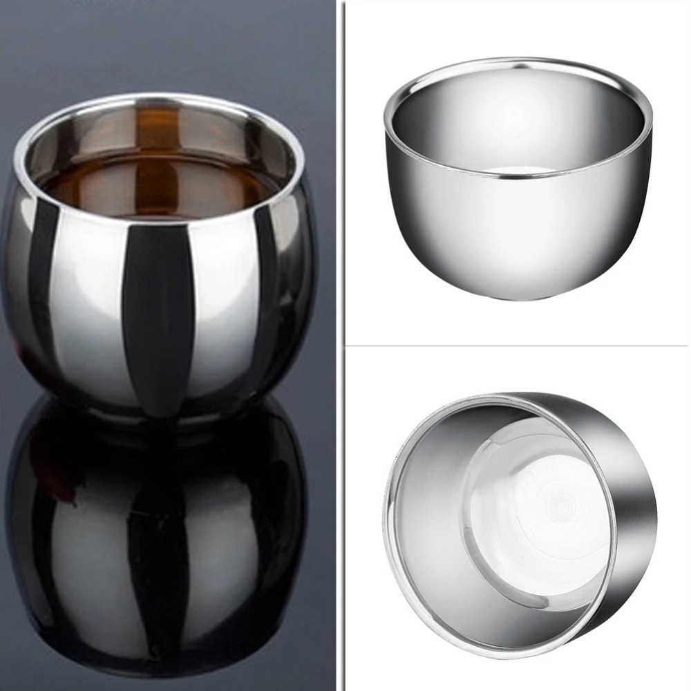 Espresso Shot Glass - Tazza in acciaio inossidabile da 100/150
