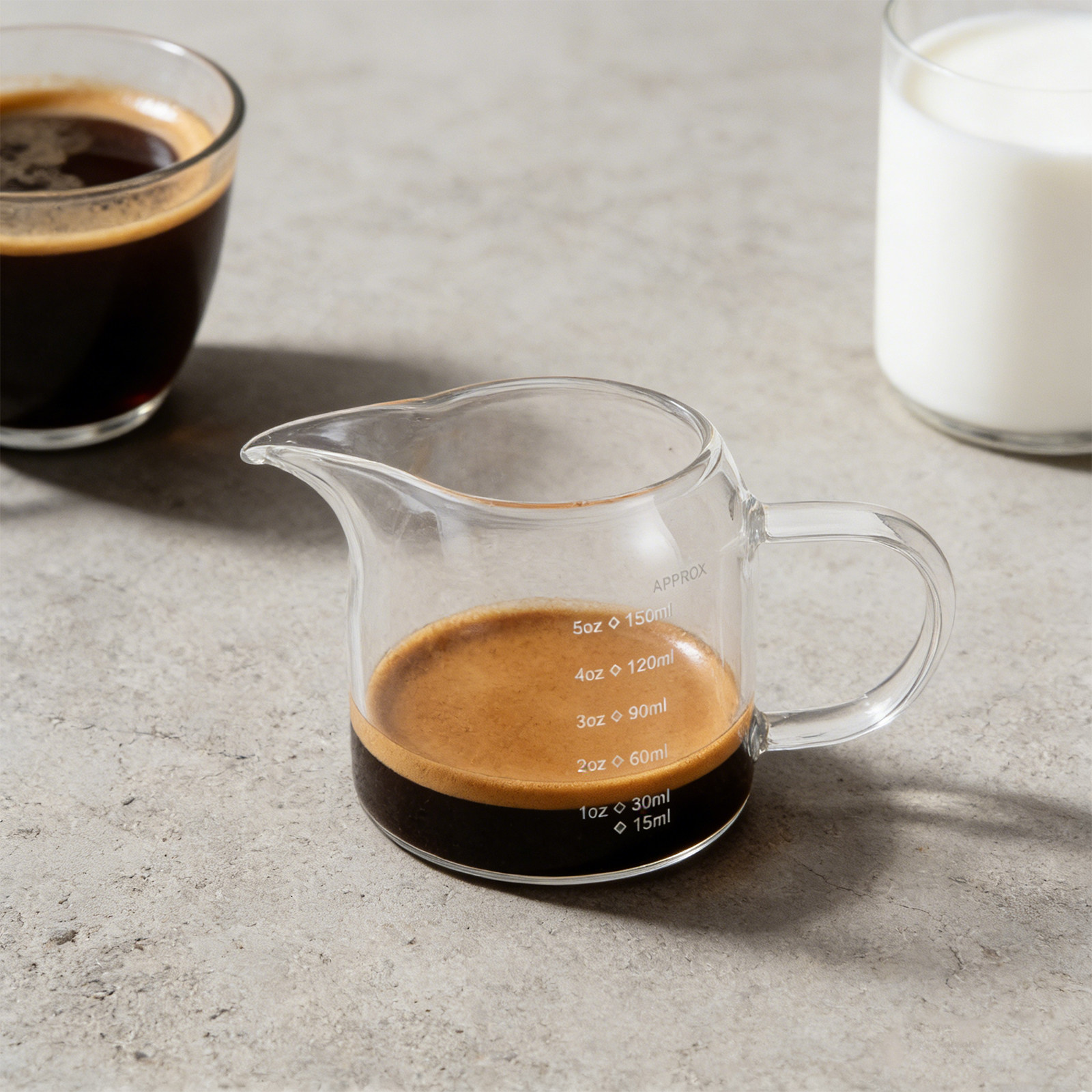 Tazza dosatrice in vetro da 15 - Espresso Shot Glass recensione e prezzo