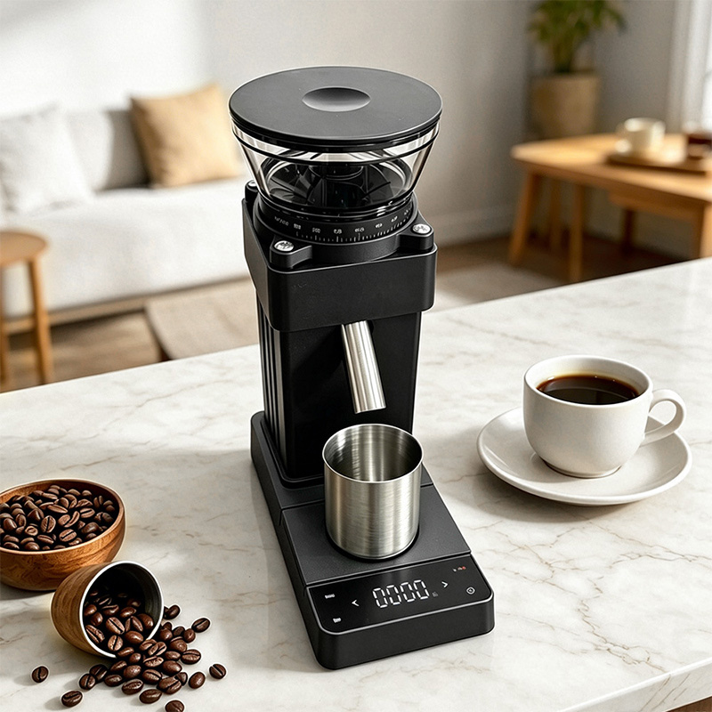 Macinacaffè con Scala, 60 Impo - Coffee Grinder Burr Flat recensione e prezzo