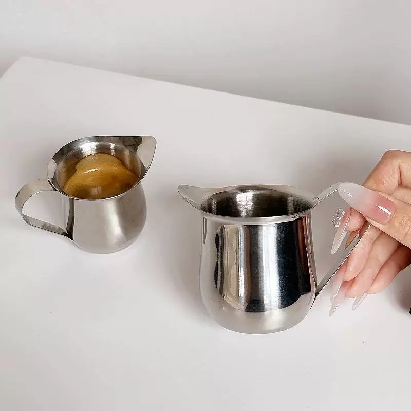 Brocca per latte in acciaio in - Espresso Shot Glass recensione e prezzo