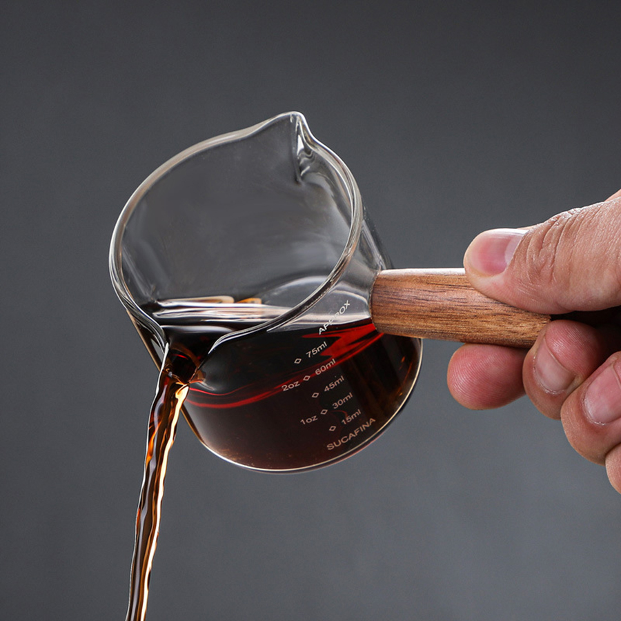 50-250ml Manico in legno Misur - Espresso Shot Glass recensione e prezzo